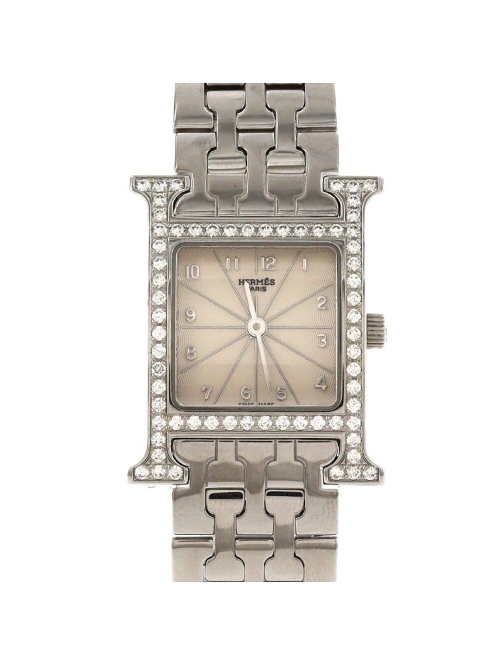 Hermes H Watch D SS Quartz
